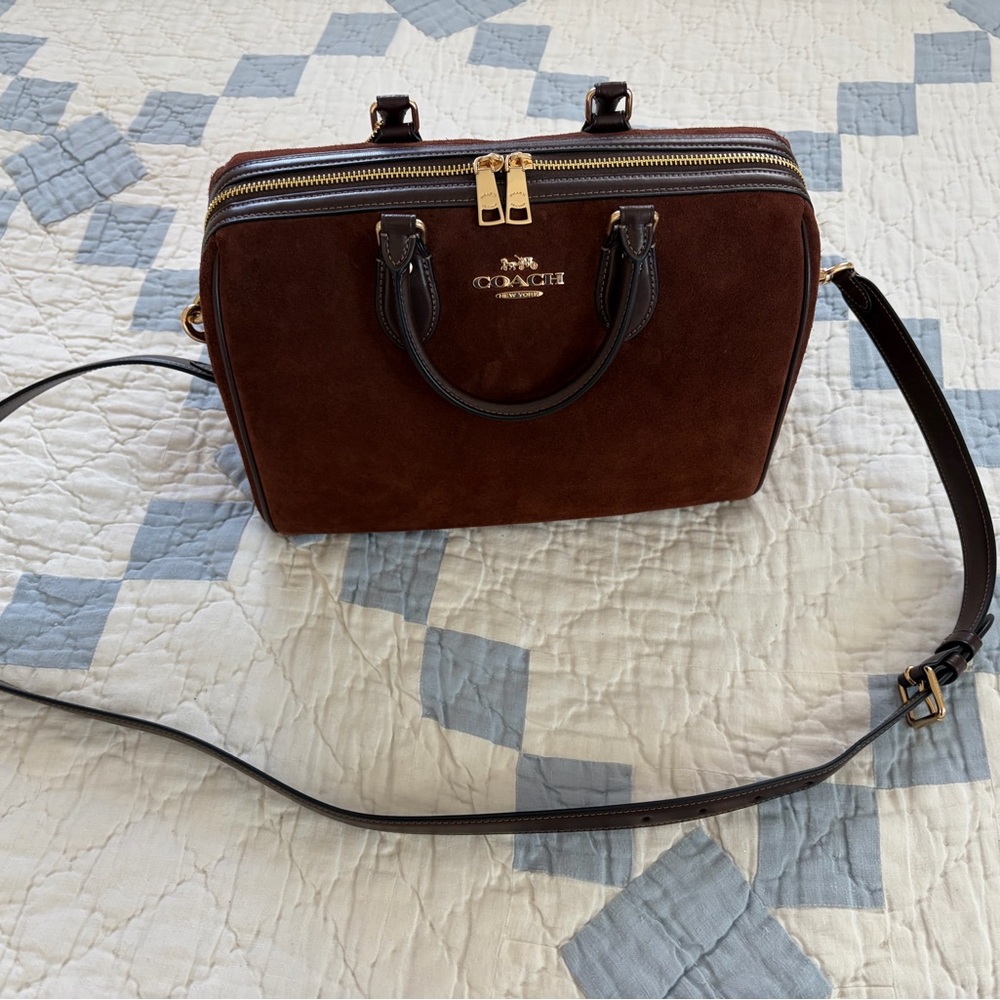 Coach Rowan Large Satchel - Picture 9 of 13
